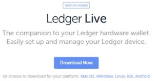 Ledger Live download links